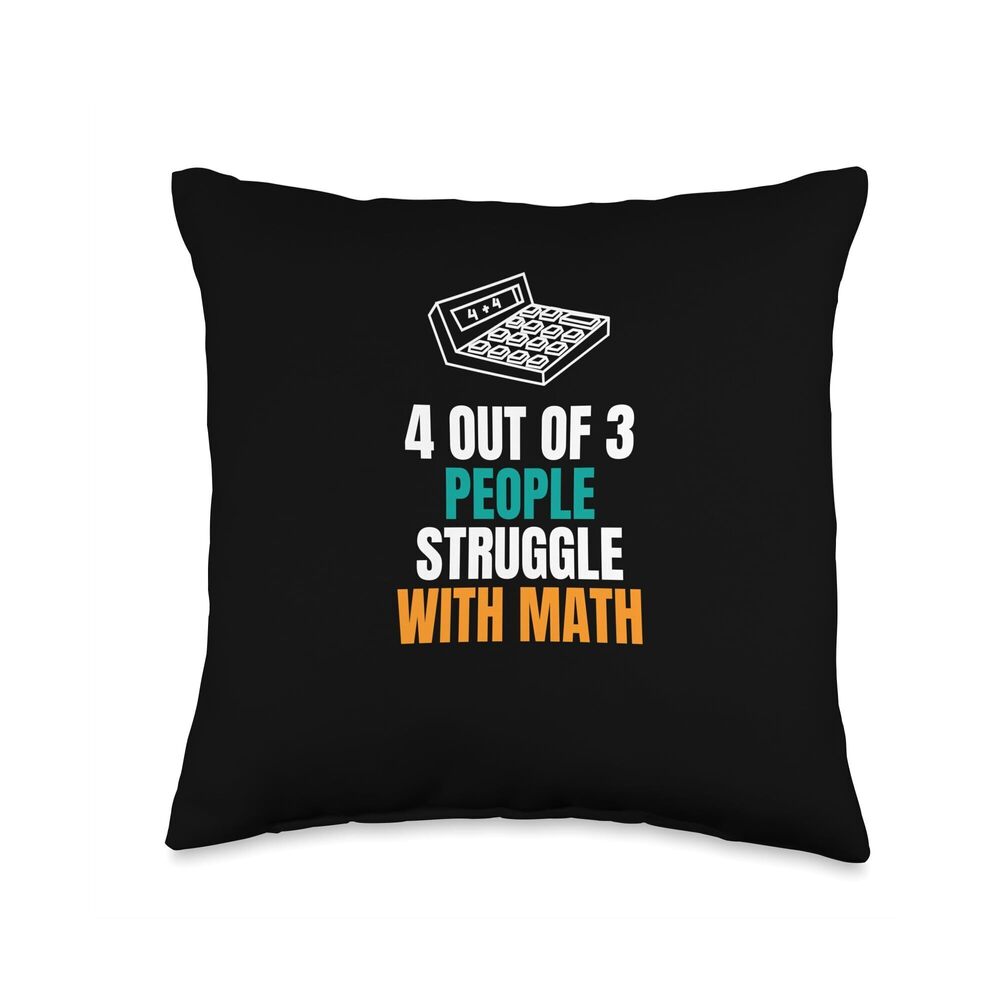 8405 Mathematics Throw Pillow